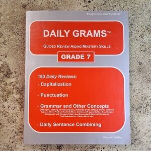 Daily Grams Grade 7 Workbook Home School English Language Arts